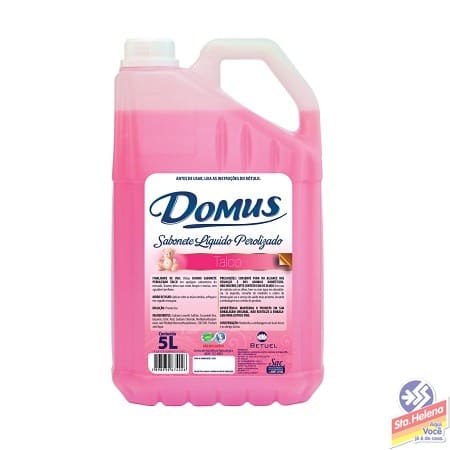 SABONETE DOMUS TALCO LIQ 5 LTS