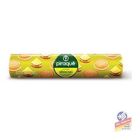 BISC PIRAQUE RECHEADO ABACAXI PTE 160G