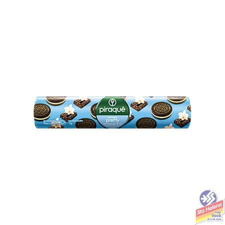 BISC PIRAQUE RECHEADO PRETTY 160G