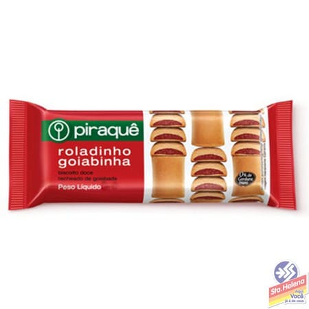 BISC PIRAQUE ROLADINHO GOIABA 75G