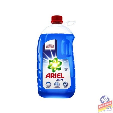 LAVA ROUPA ARIEL MULTI USO 3 EM 1 3LTS