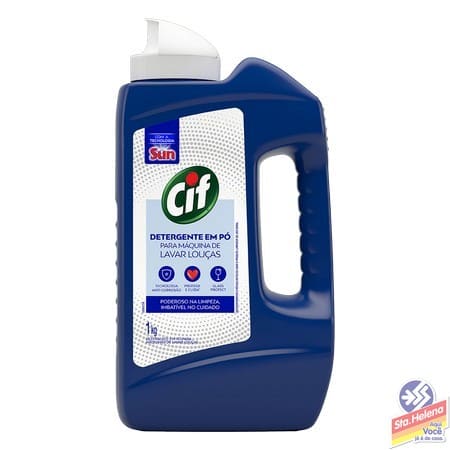 DETERG CIF PO P MAQ LAVAR LOUCA 1 KILO