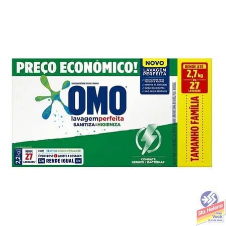 LAVA ROUPA SANIT OMO PERF HIG CXA 2 2KG