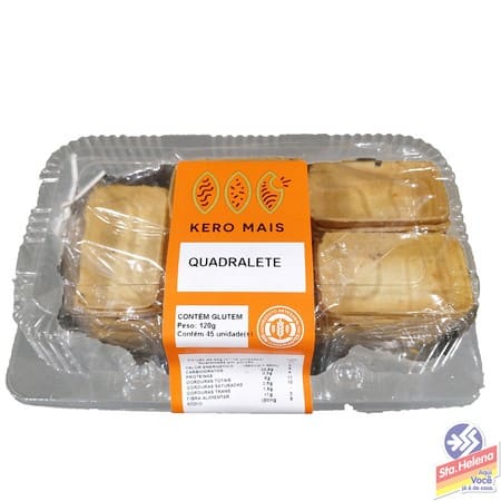 QUADRALETES KERO MAIS P RECHEIO 120G