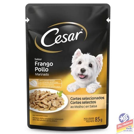 ALIM CAES CESAR FRANGO SACHE 85G