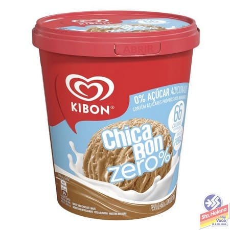SORVETE KIBON CHICABON ZERO 800ML