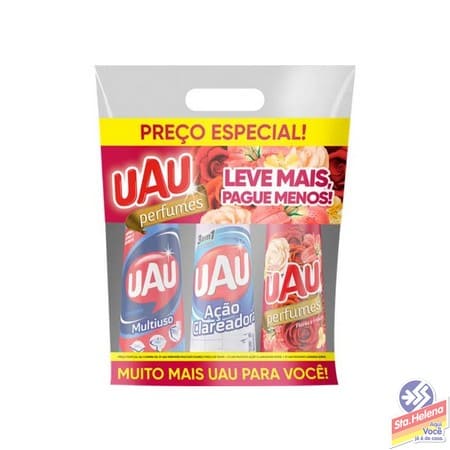 KIT UAU M USO ACAO CLA PERF 3X500ML L P