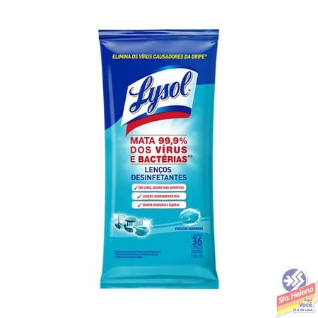 LENCO LYSOL UMED DESINF FR MARINHO 36UN