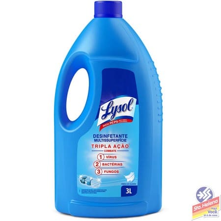 DESINF LYSOL PUREZA ALGODAO FCO 3LTS
