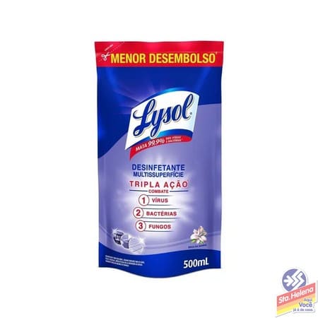 DESINF LYSOL BRISA MANHA SACHE 500ML