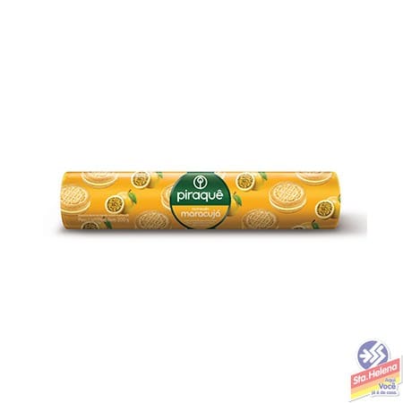 BISC PIRAQUE RECHEADO MARACUJA 160G