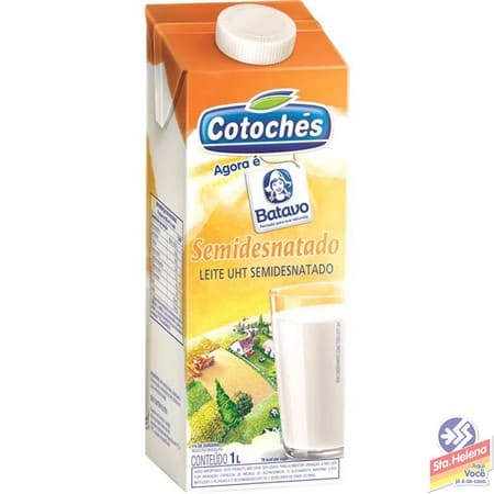 LEITE COTOCHES SEMIDESNATADO 1 LITRO