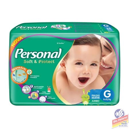 FRALDA PERSONAL SOFT   PROTECT GDE 24UND