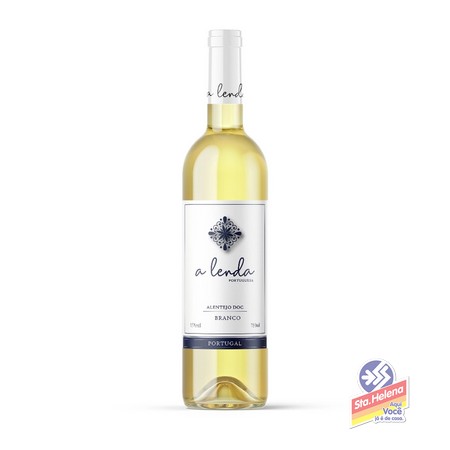 VINHO PORT A LENDA DOC ALENT BCO 750ML