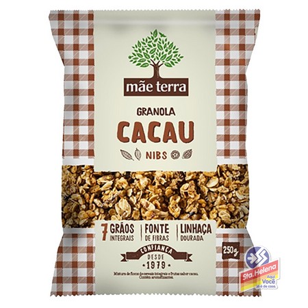 GRANOLA MAE TERRA CACAU NIBS 250G