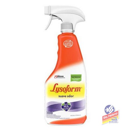 DESINF LYSOFORM SUAVE SPRAY 500ML