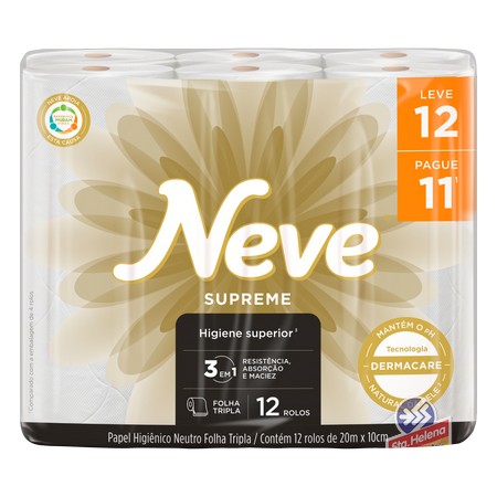 PAPEL HIG NEVE F TRIP SUPREME 20M L12P11