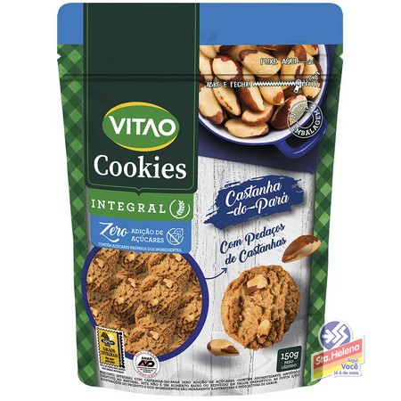 COOKIES VITAO INT ZERO CAST DO PARA 150G