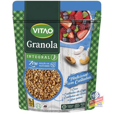 GRANOLA VITAO ZERO ACUC TRADICIONAL 800G