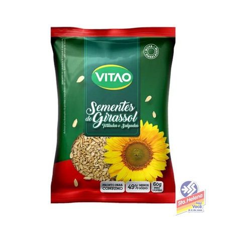 SEMENTE GIRASSOL VITAO 60G