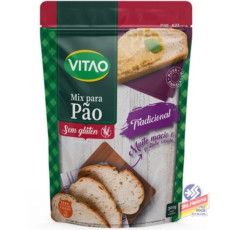MIX P PAO VITAO S GLUTEN TRAD 300G