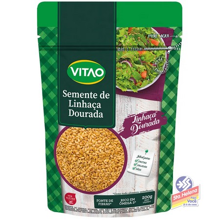 SEMENTE LINHACA DOURADA VITAO 200G