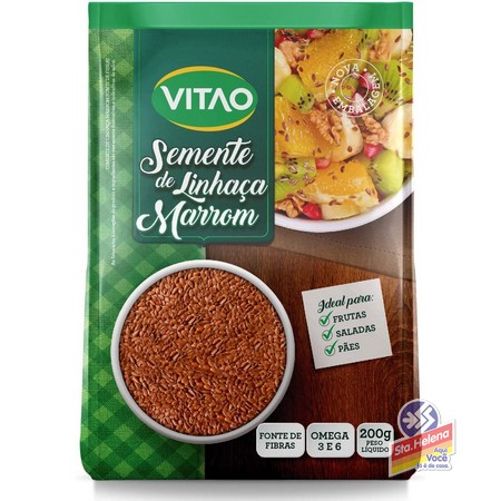 SEMENTE LINHACA MARROM VITAO 200G