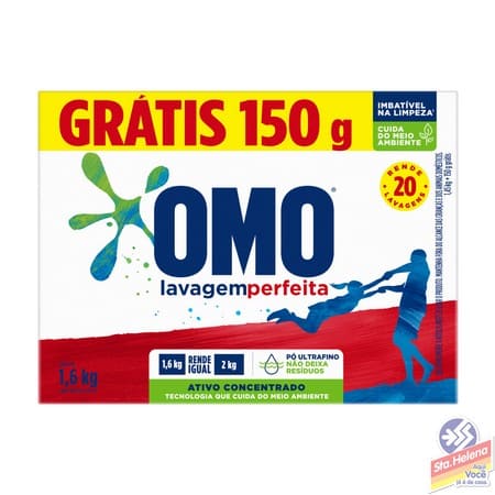 DETERG PO OMO LV PERF CX L1 6KG P1 450KG