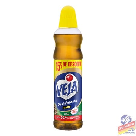 VEJA DESINF PINHO 480ML 15 DESC