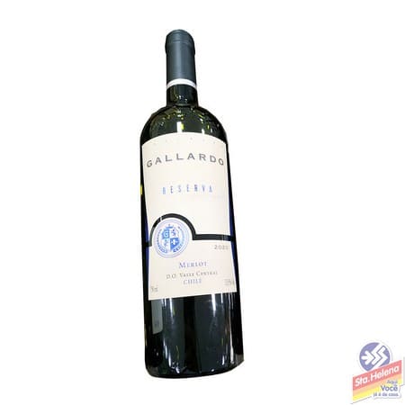 VINHO CHI GALLARDO MERLOT 750ML