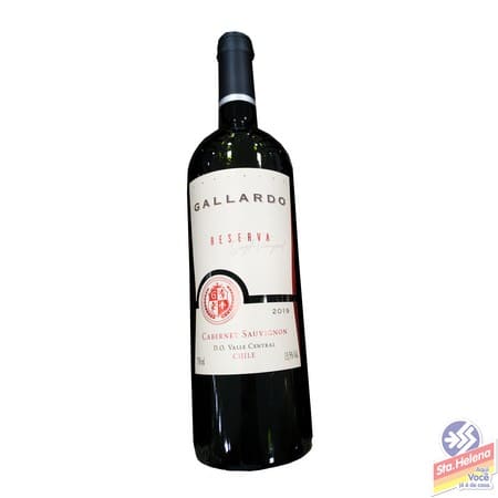 VINHO CHI GALLARDO RESERVA CAB SAUV750ML