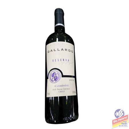 VINHO CHI GALLARDO RESERVA CARM 750ML