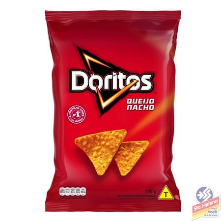 DORITOS ELMA CHIPS QUEIJO NACHO PTE 140G