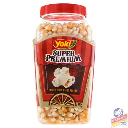 MILHO PIPOCA YOKI SUP PREMIUM POTE 650G