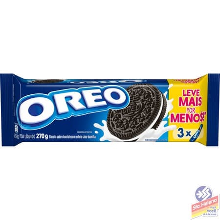 BISC OREO RECHEADO BAUN 3X90G LV  PG
