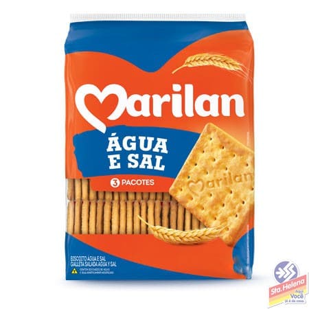 BISC MARILAN AGUA E SAL PTE 350G