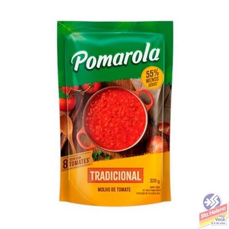 MOLHO POMAROLA TRADICIONAL SACHE 320G