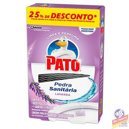 PEDRA SANITARIA PATO LAVANDA 25G 25 DESC