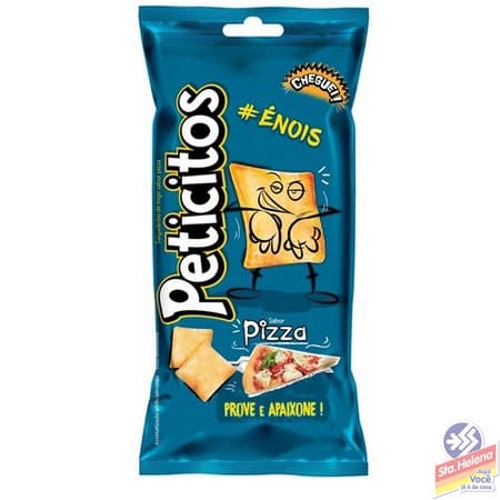 SALGADINHOS PETISKO PIZZA 40G