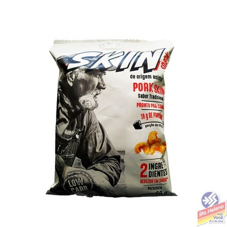 TORRESMO PORK SKIN TRADICIONAL PTE 60G