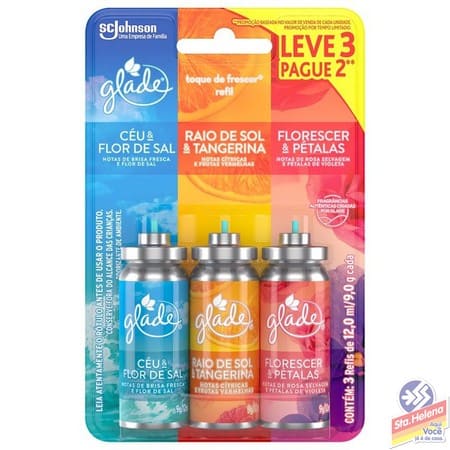 GLADE REFIL CEU RAIO FLORESC 12ML LV3PG2