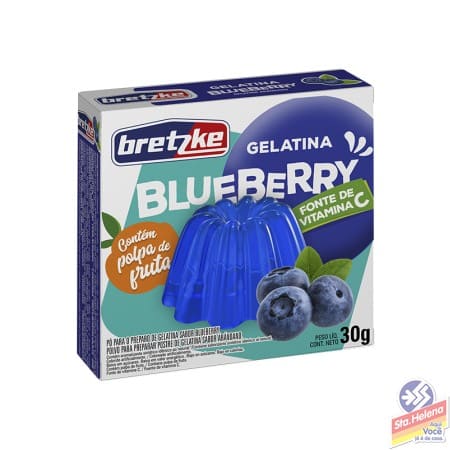 GELATINA BRETZKE BLUE BERRY 30G
