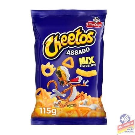 CHEETOS ELMA CHIPS ASSADO MIX 115G