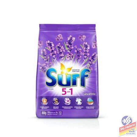 LAVA ROUPA SANIT SURF LAVANDA 800G
