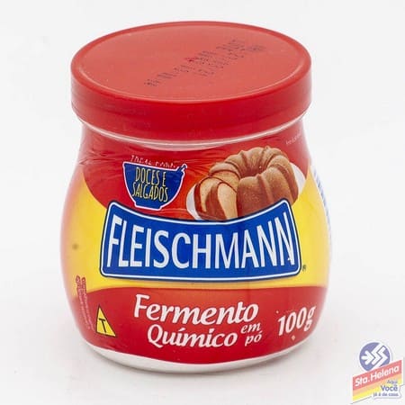 FERMENTO FLEISCHMANN PO QUIMICO 100G