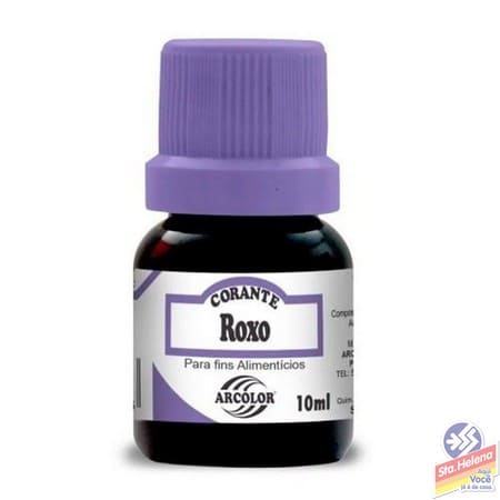 CORANTE ARCOLOR ROXO 10ML