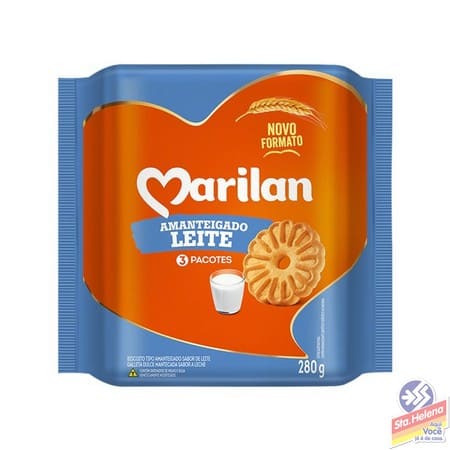 BISC MARILAN AMANTEIGADO LEITE 280G