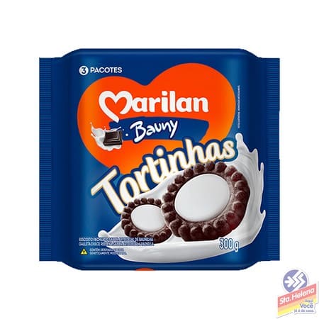 BISC MARILAN DOCE SABOR TORTA BAUNY 300G