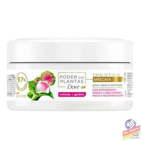 MASCARA TRAT DOVE NUTRICAO GERANIO 190G