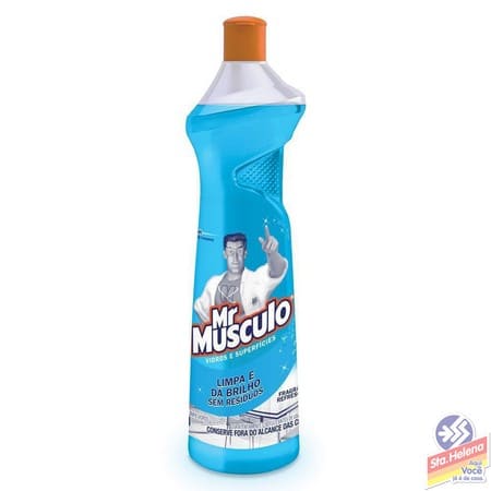 LIMPA VIDROS MR MUSCULO SQUEEZE 500ML